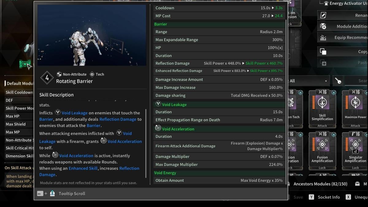 1st Skill Buffs & Ammo