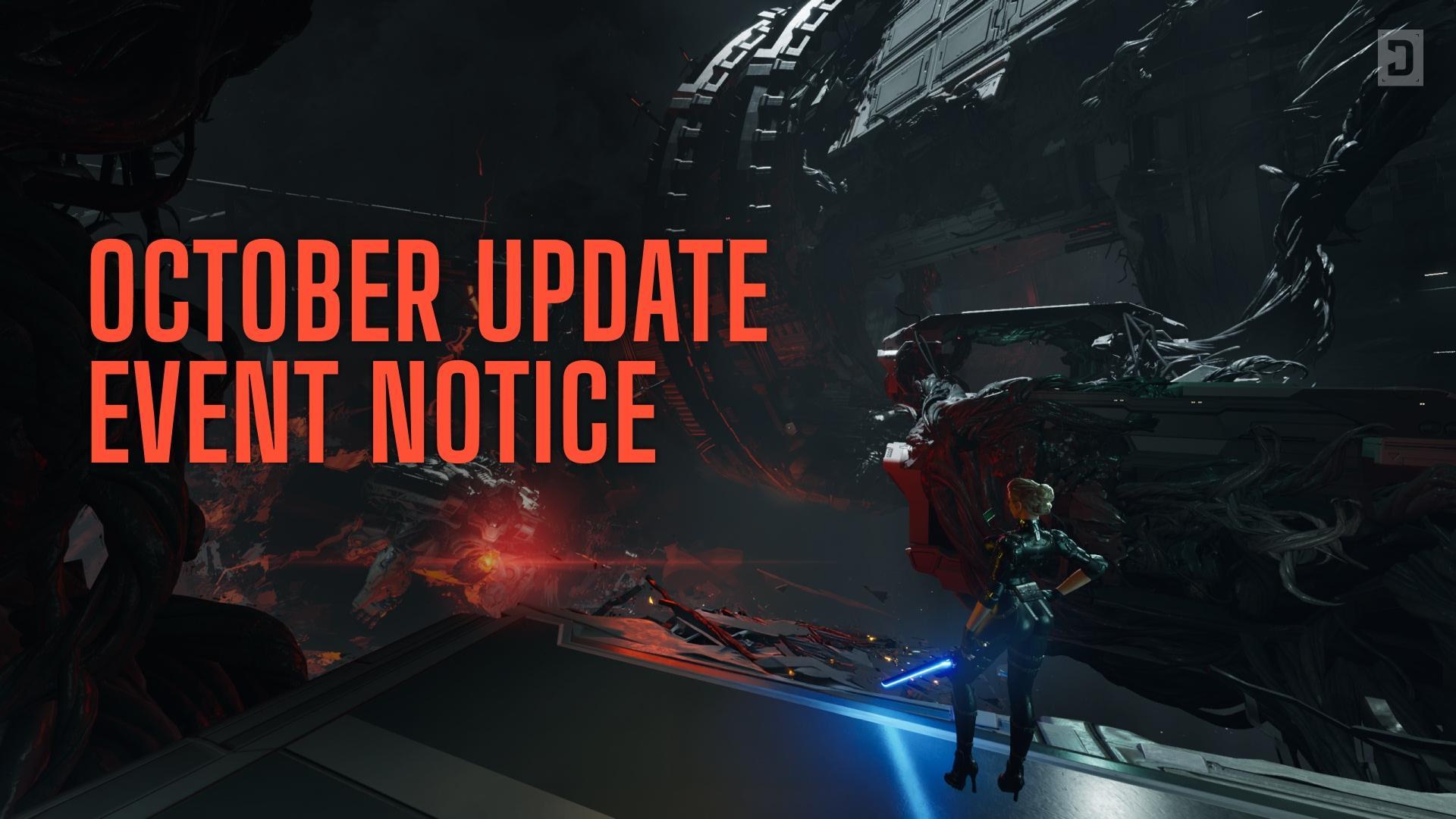 (In-game) October Update Event Notice